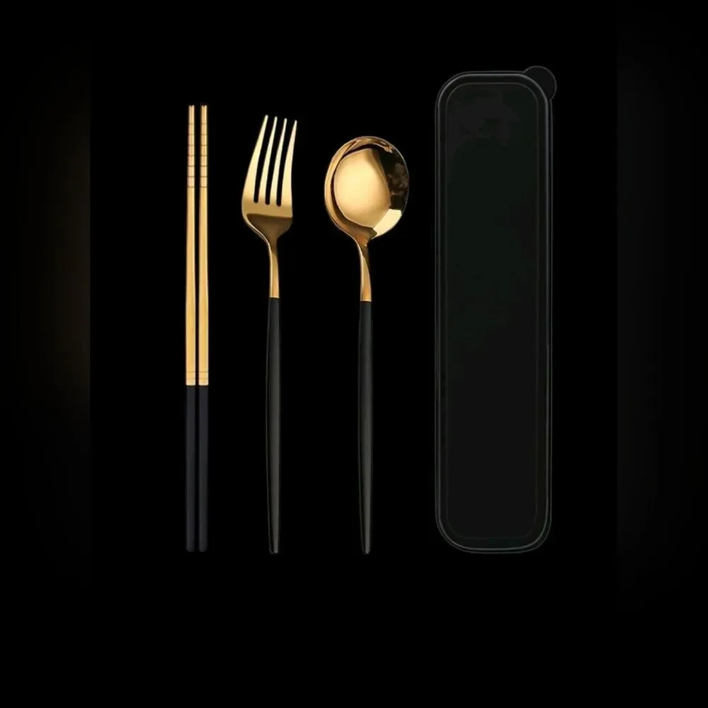 5 pc. Luxe Look Silverware Set To Go